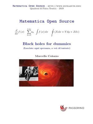 cover image of Black holes for dummies